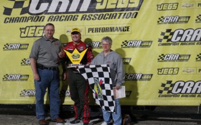 Checkered Flag for Brock at Anderson Speedway